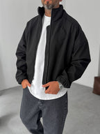 Technical Fabric Bomber Jacket