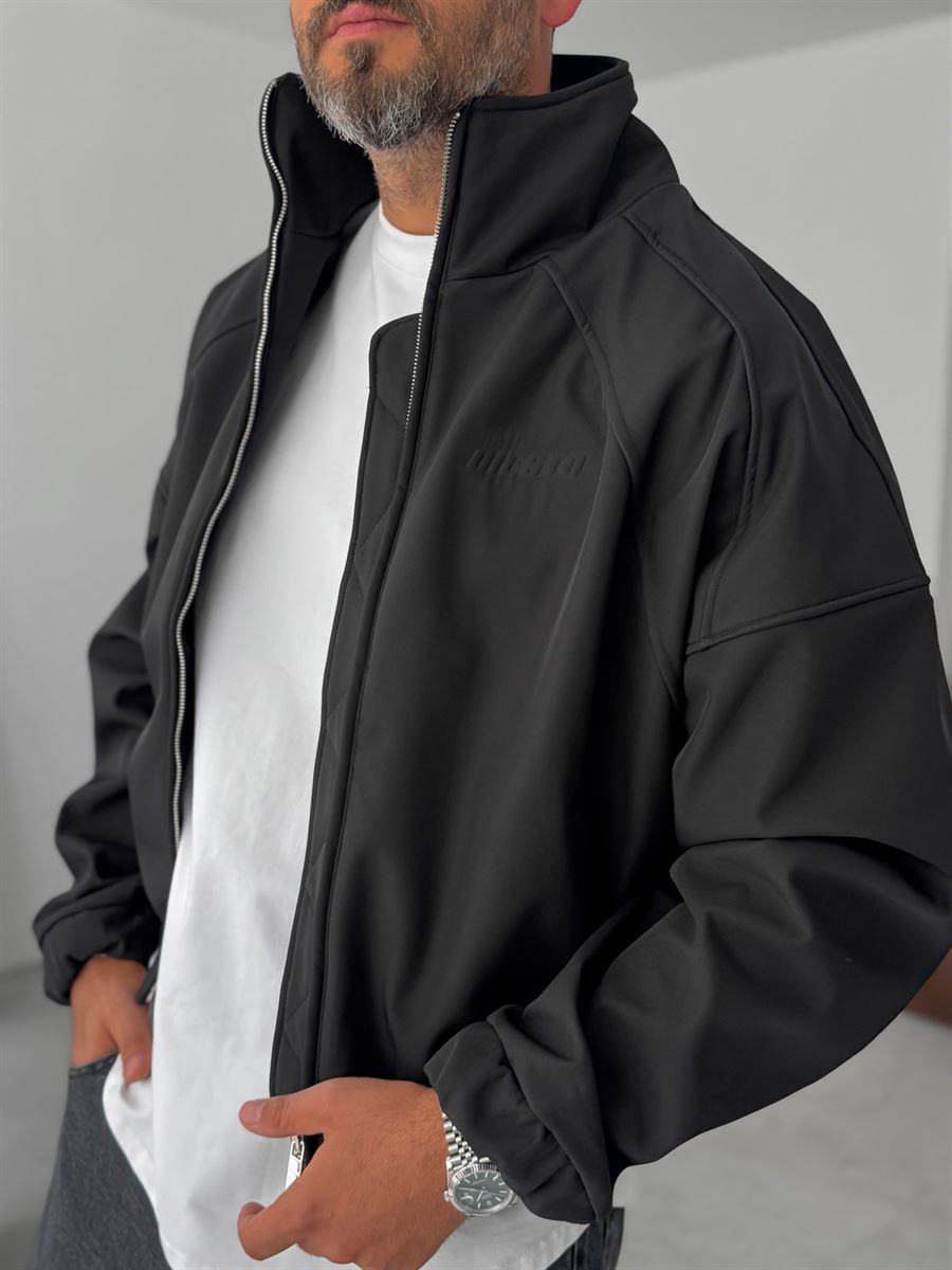 Technical Fabric Bomber Jacket