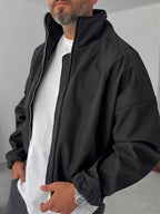 Technical Fabric Bomber Jacket