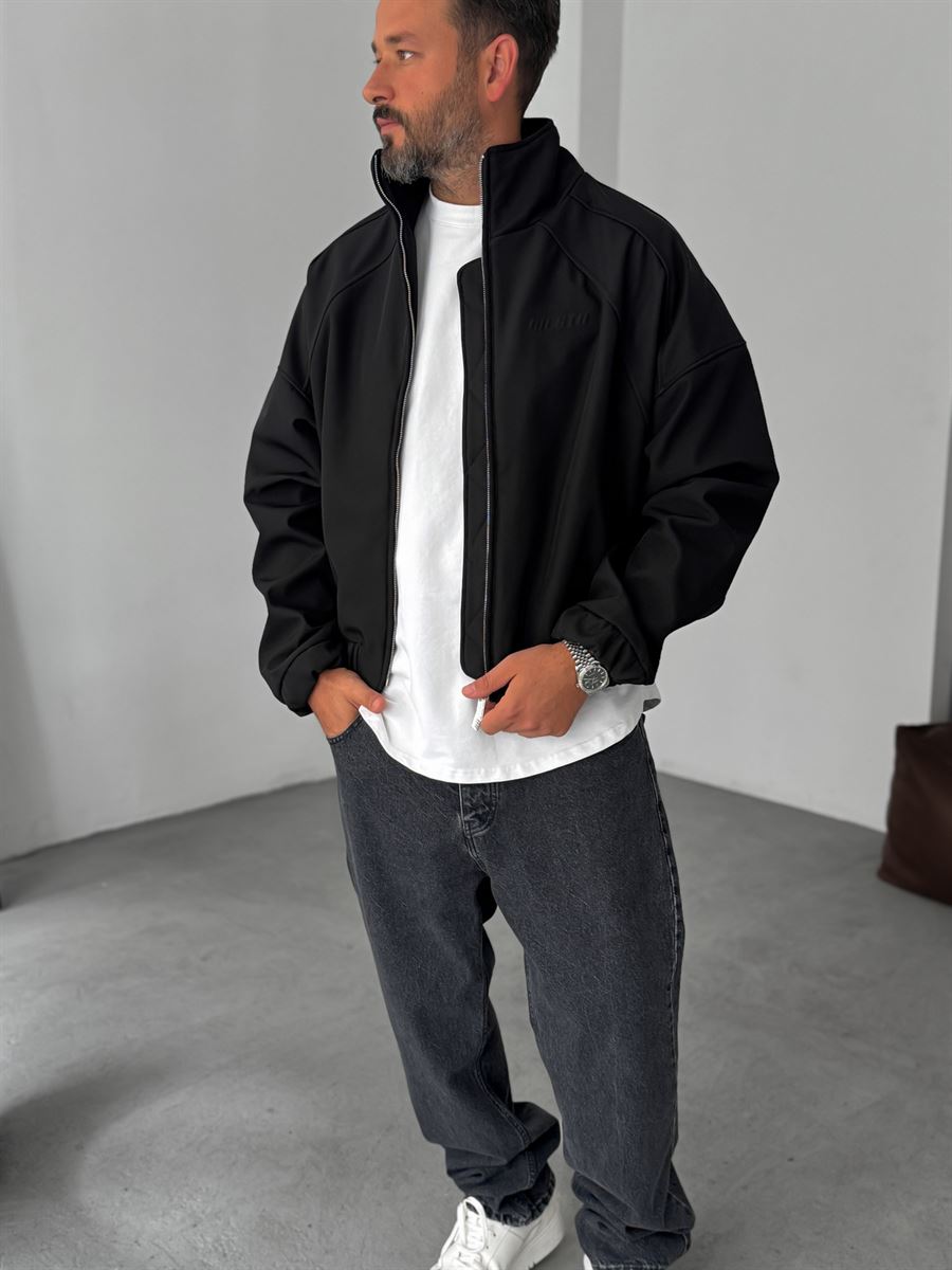 Technical Fabric Bomber Jacket