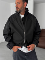 Technical Fabric Bomber Jacket