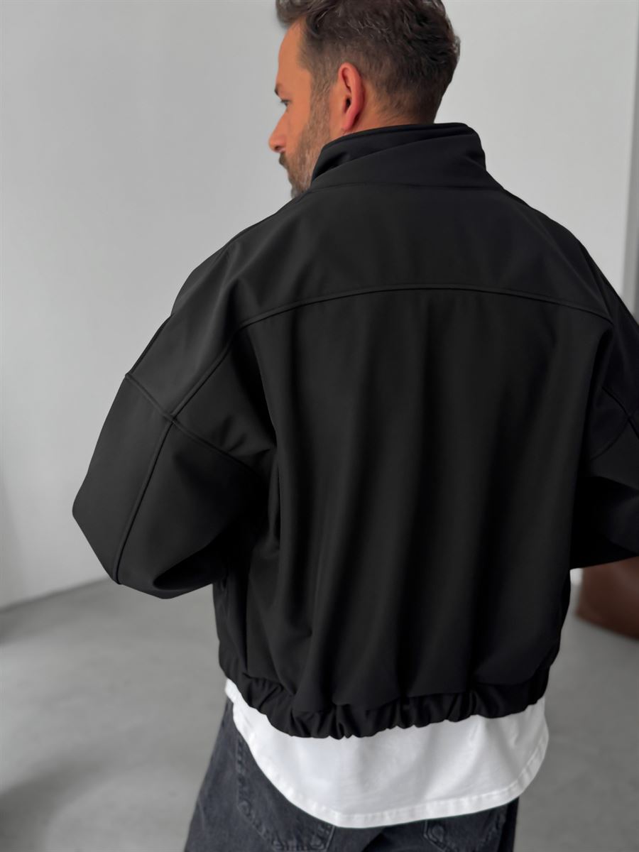 Technical Fabric Bomber Jacket