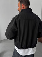 Technical Fabric Bomber Jacket