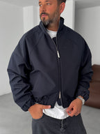 Technical Fabric Bomber Jacket