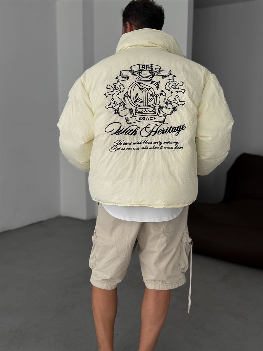 Heritage Embroidered Puffer Jacket