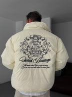 Heritage Embroidered Puffer Jacket