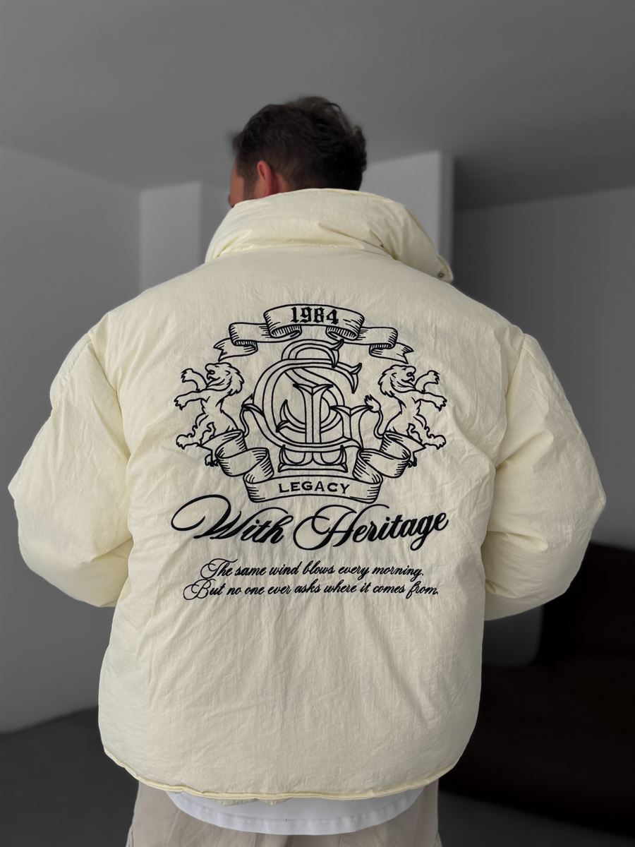 Heritage Embroidered Puffer Jacket