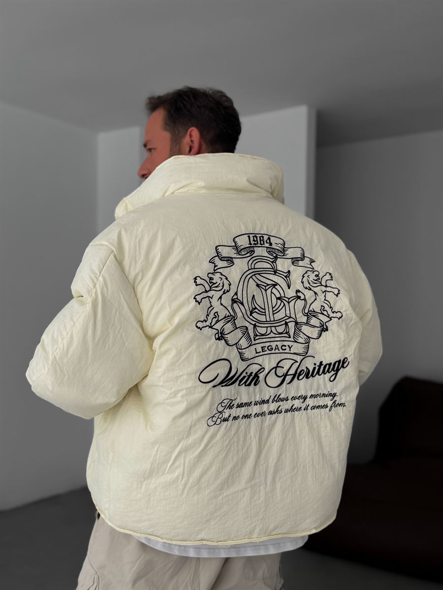 Heritage Embroidered Puffer Jacket