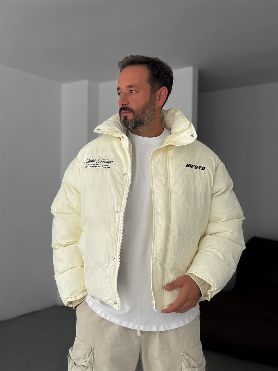 Heritage Embroidered Puffer Jacket