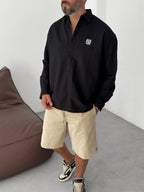 Heritage Embroidered Oversize Shirt