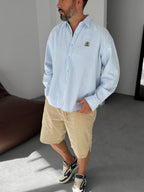 Heritage Embroidered Oversize Shirt