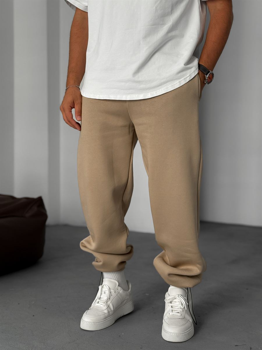 Stopper Hem Fleece-Lined Sweatpants