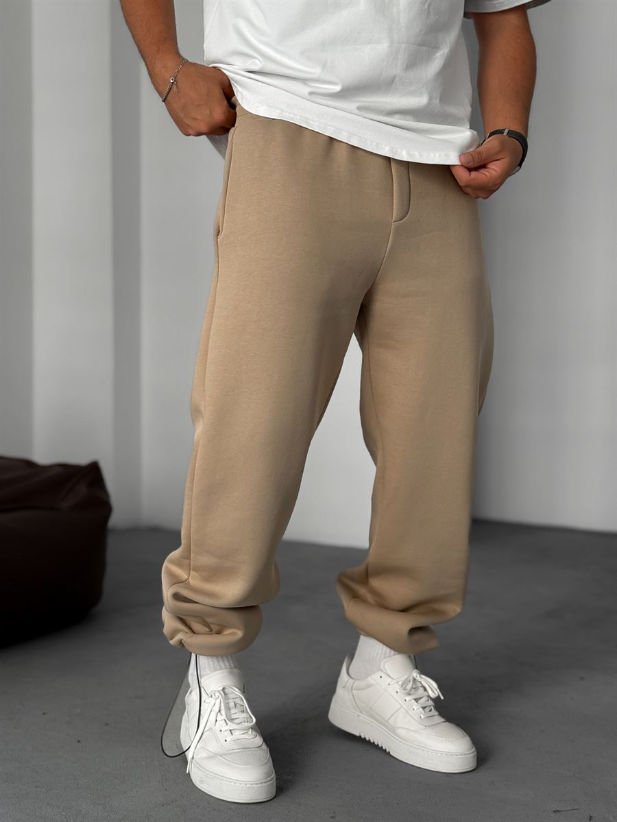 Stopper Hem Fleece-Lined Sweatpants