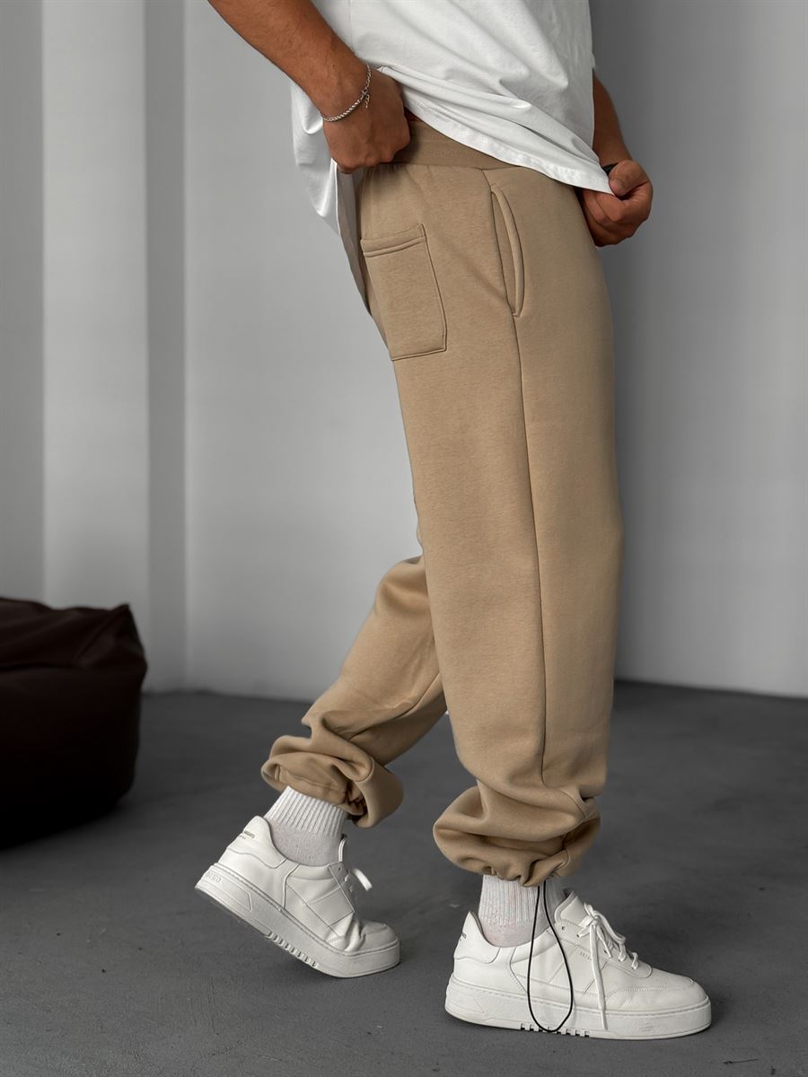 Stopper Hem Fleece-Lined Sweatpants