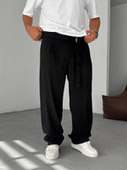 Lycra Baggy Pants with Belt