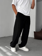 Lycra Baggy Pants with Belt