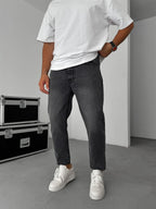 Raw Hem Washed Boyfriend