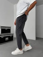 Raw Hem Washed Boyfriend