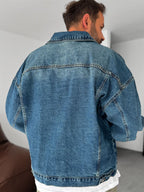Buttoned Denim Jacket