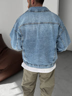 Buttoned Denim Jacket