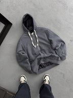 Hooded Denim Jacket