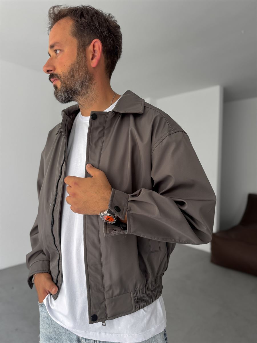 Buttoned Seasonal Basic Jacket