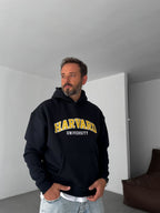 Harvard Printed Hooded Sweatshirt