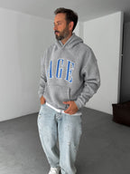 Age Printed Hooded Sweatshirt