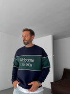 Welcome Embroidered Sweatshirt