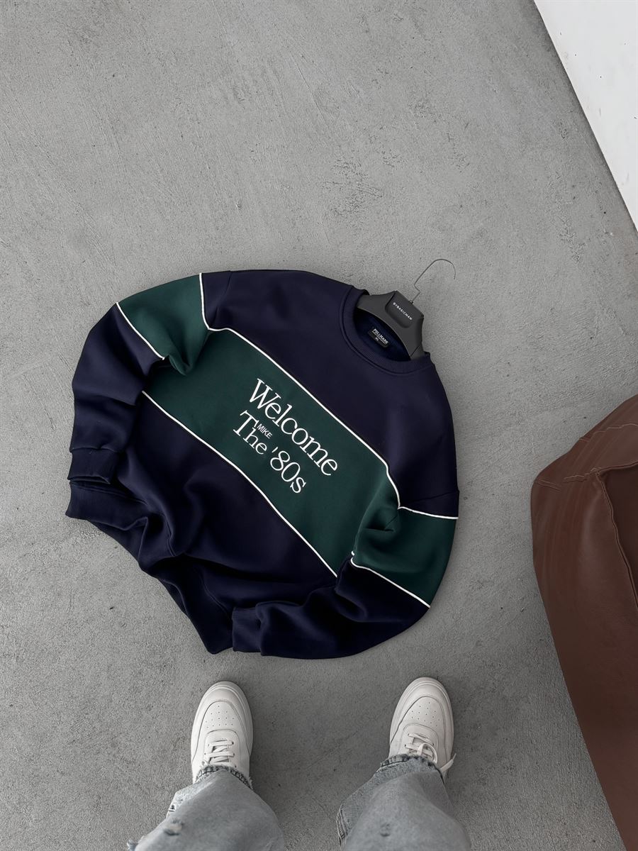 Welcome Embroidered Sweatshirt