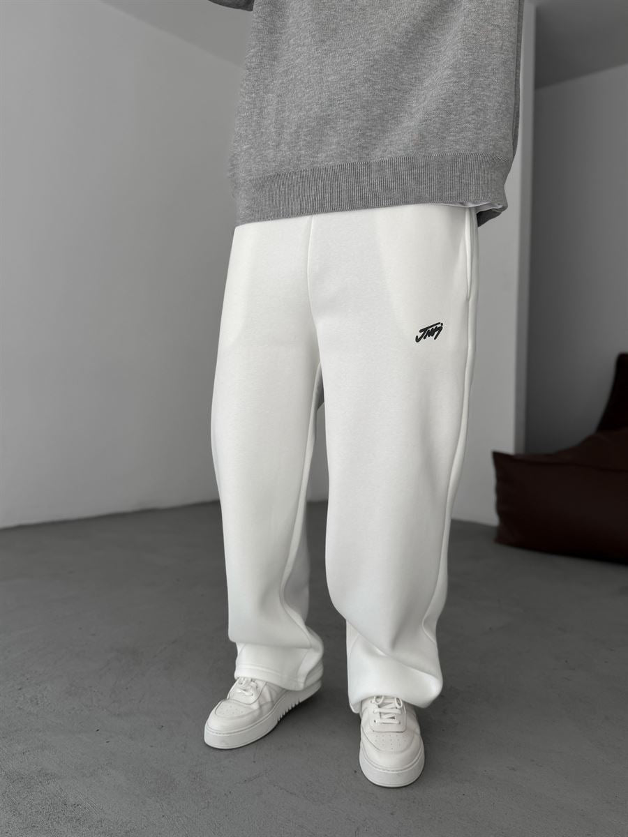 Basic Printed Straight Leg Sweatpants