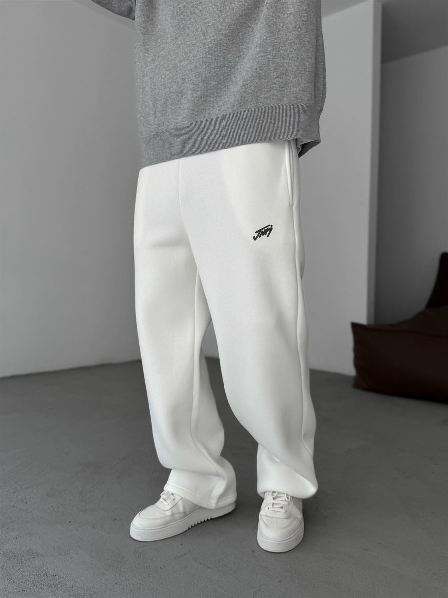 Basic Printed Straight Leg Sweatpants