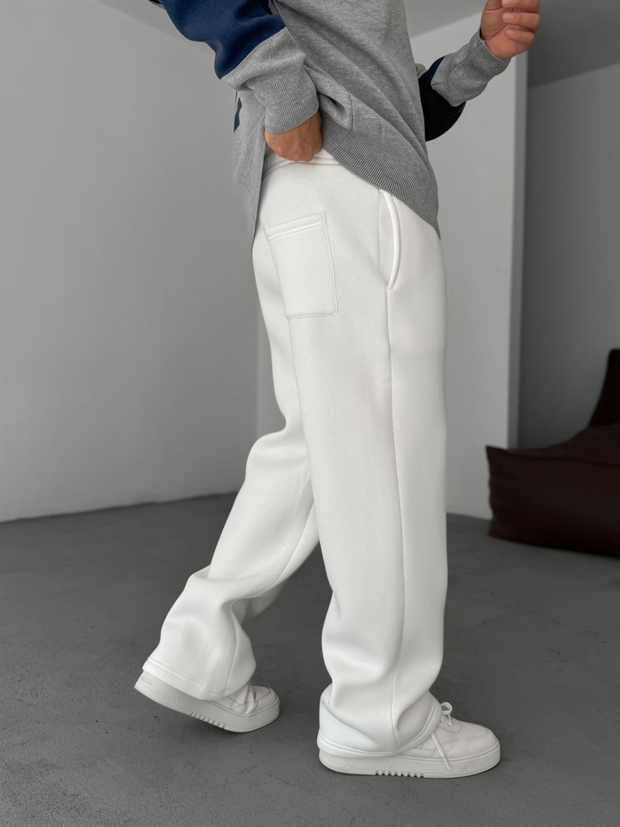 Basic Printed Straight Leg Sweatpants