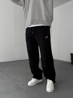 Basic Printed Straight Leg Sweatpants