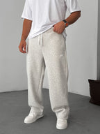 Basic Printed Straight Leg Sweatpants