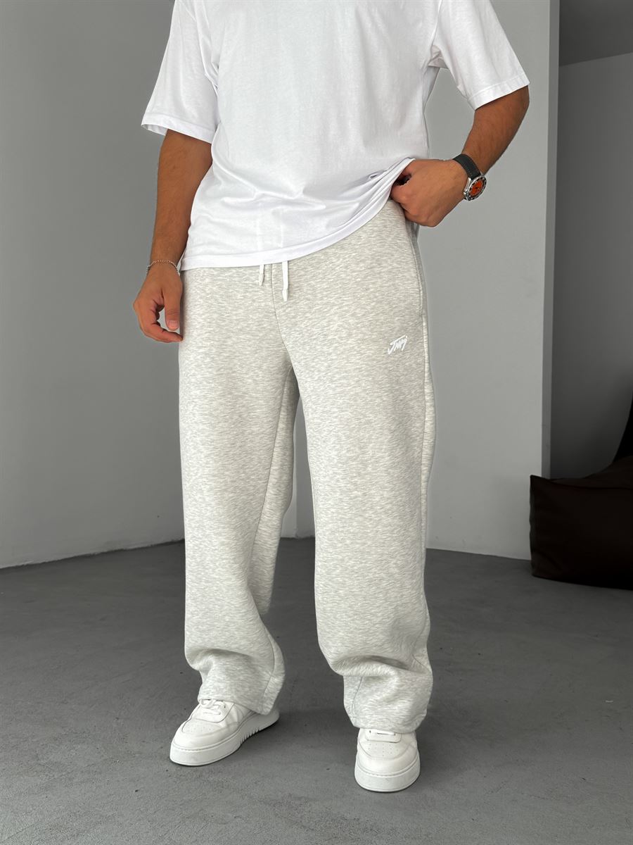 Basic Printed Straight Leg Sweatpants