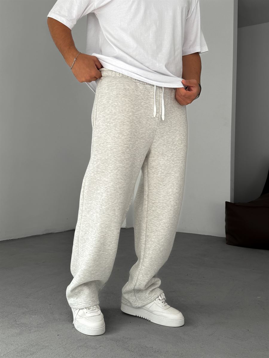 Basic Printed Straight Leg Sweatpants