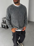 Basic Washed Knit Sweater