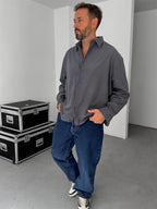 Striped Washed Shirt