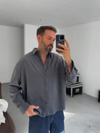 Striped Washed Shirt