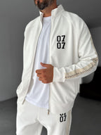 0707 Printed Zipped Sweatshirt