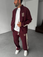 0707 Printed Zipped Sweatshirt