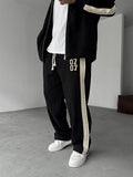 Black Tracksuit with Print 0707 RES-1132