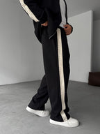 Black Tracksuit with Print 0707 RES-1132
