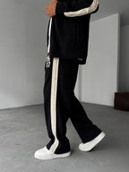 Black Tracksuit with Print 0707 RES-1132