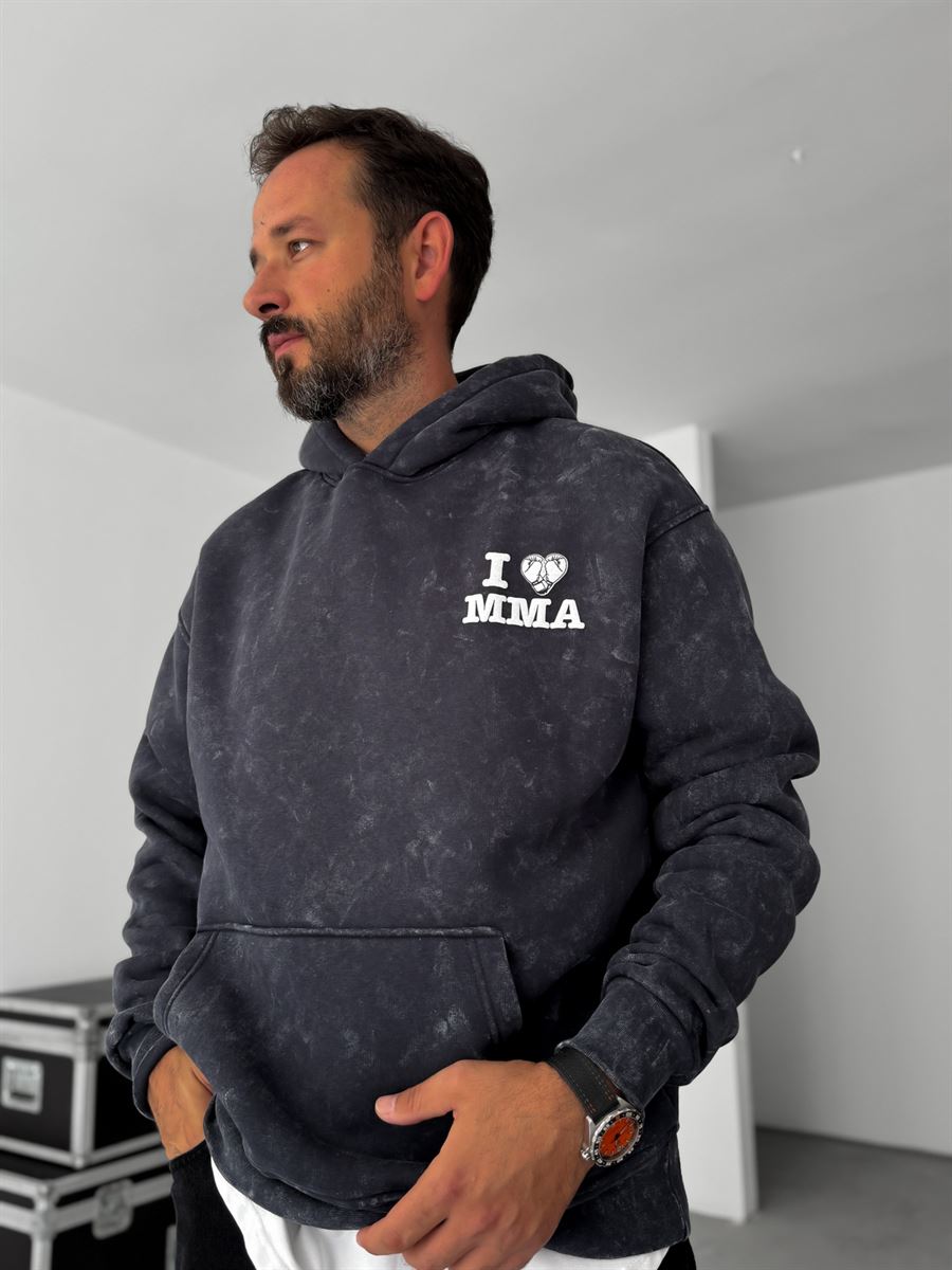 MMA Washed Hooded Sweatshirt