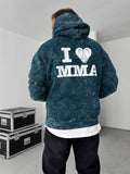 MMA Washed Hooded Sweatshirt