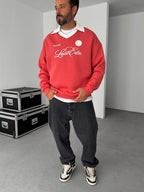 V-Neck Limited Embroidered Sweatshirt