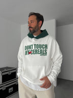 Cherry Printed Hooded Sweatshirt