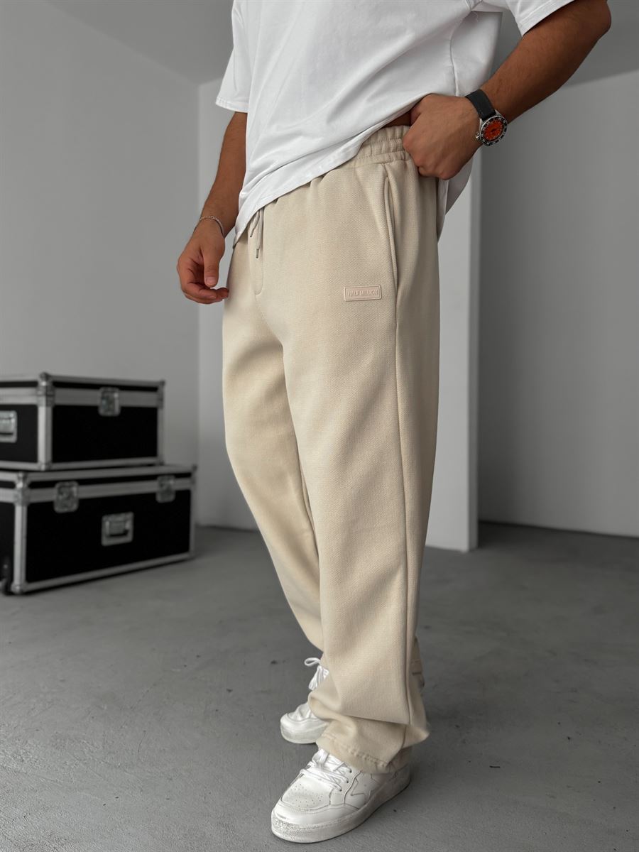 Waffle Baggy Sweatpants